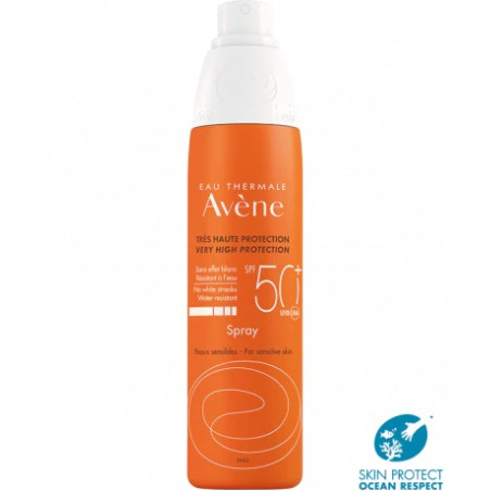 EAU THERMALE AVENE SOLARE SPRAY SPF50+ 200 ML NUOVA FORMULA