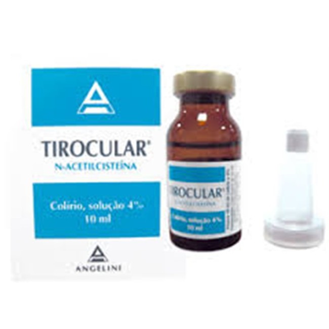 Angelini Tirocular 4% Collirio Per Occhio Secco 10ml