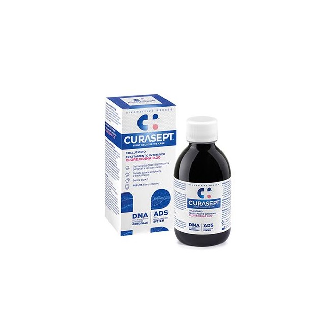 CURASEPT COLLUTORIO 0,20 ADS + DNA 200 ML