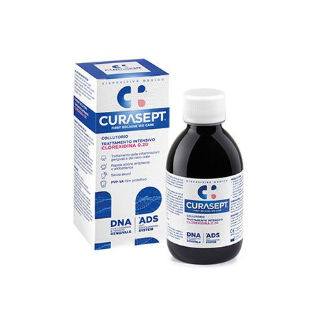 CURASEPT COLLUTORIO 0,20 ADS + DNA 200 ML