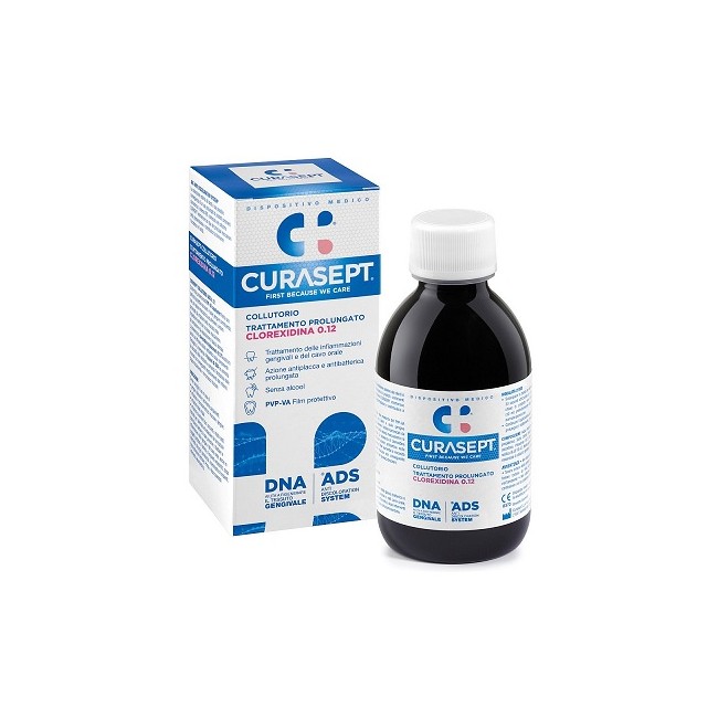 CURASEPT COLLUTORIO 0,12 ADS + DNA 200 ML