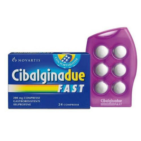 Novartis CibalginaDue Fast 24 Compresse 200mg