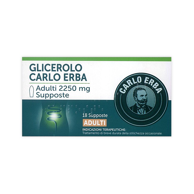 GLICEROLO*AD 18SUPP 2250MG