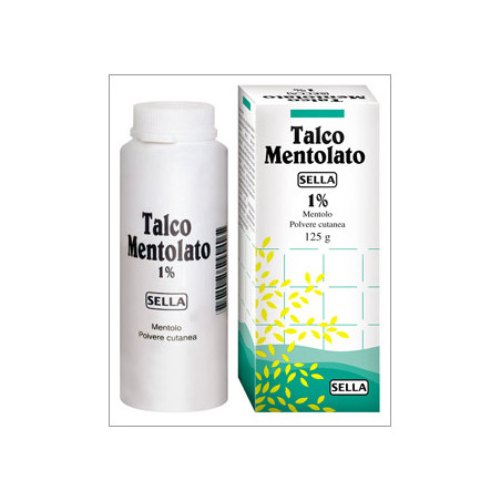 Mentolo SELLA 1%  Polvere Cutanea 100g