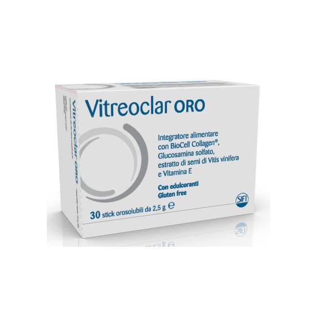 VITREOCLAR ORO 30 BUSTINE OROSOLUBILI DA 2,5 G