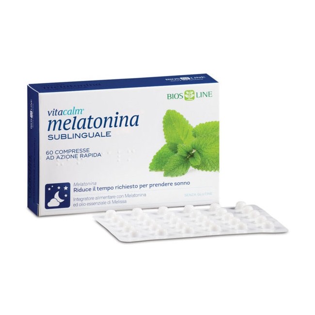 VITACALM MELATONINA 120 COMPRESSE SUBLINGUALI