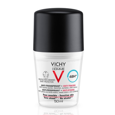 VICHY HOMME DEO ANTI-MACCHIE 50 ML