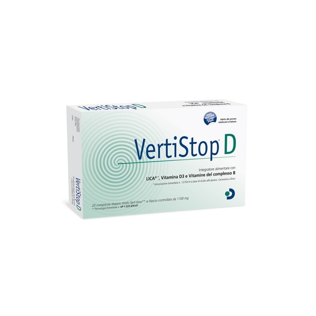 VERTISTOP D 20 COMPRESSE DA 1100 MG