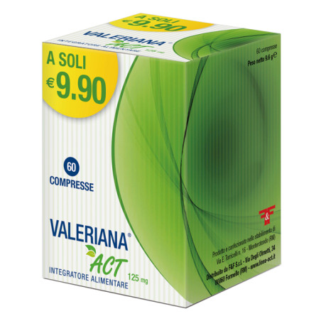 VALERIANA ACT 125 MG 60 COMPRESSE DA 125 MG