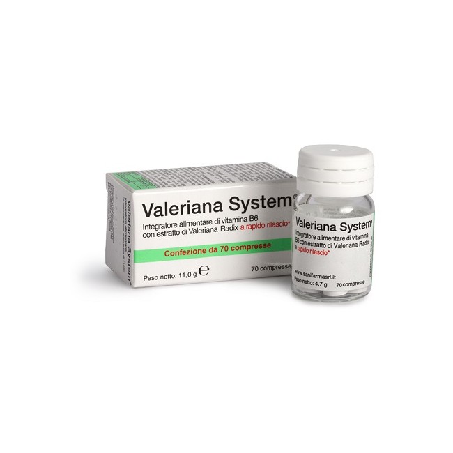 VALERIANA SYSTEM 70 COMPRESSE