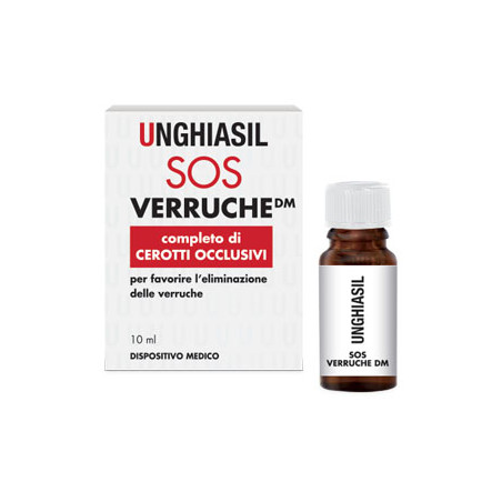 DISPOSITIVO MEDICO PER VERRUCHE IN FLACONE CON PENNELLINO 10 ML + 9 CEROTTI COPRIVERRUCA