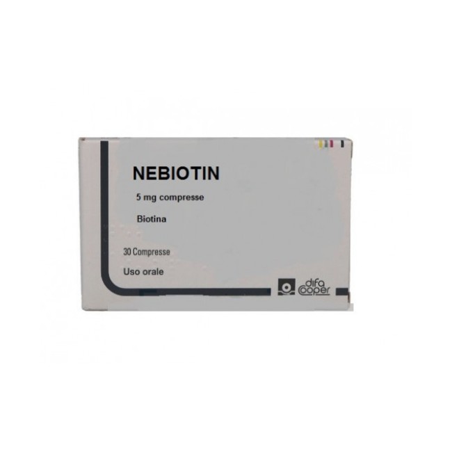 Nebiotin  5mg 30 Compresse