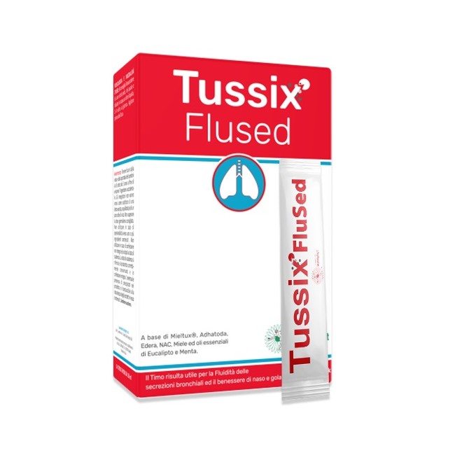 TUSSIX FLUSED 14 STICK PACK 10 ML