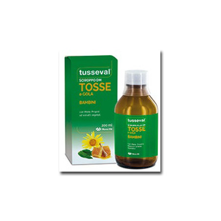 TUSSEVAL SCIROPPO TOSSE BAMBINI 200 ML