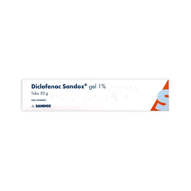 Diclofenac Sandoz 1% gel 50g