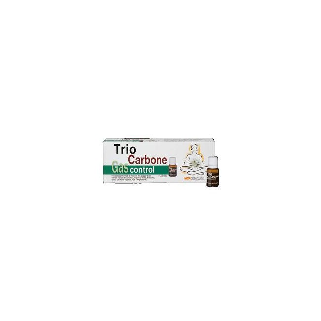 TRIOCARBONE GAS CONTROL 7 FLACONCINI 10 ML