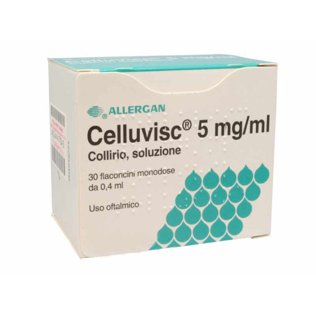 Allergan Celluvisc Collirio 30 Flaconcini Da 0,4ml 0,5%