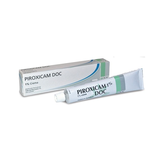 Piroxicam DOC 1% Crema 50g