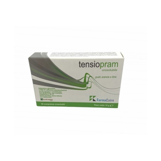 TENSIOPRAM OROSOLUBILE 30 COMPRESSE MASTICABILI GUSTO ARANCIA E LIME