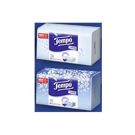 TEMPO FAZZOLETTI BOX 80 PEZZI