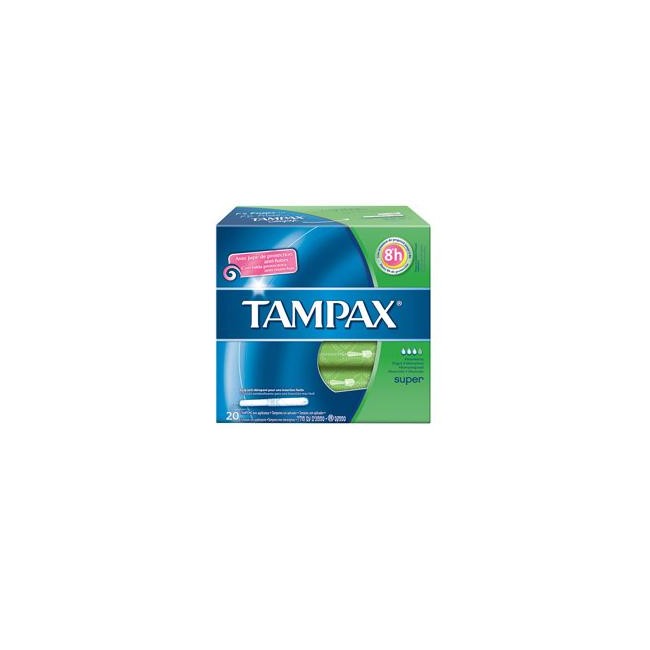 TAMPAX BLUE BOX SUPER 20 PEZZI