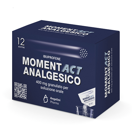 MOMENTACT ANALGESICO*12BUST