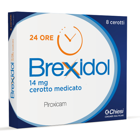 Brexidol Antinfiammatori E Antidolorifici 8 Cerotti Medicati 14mg