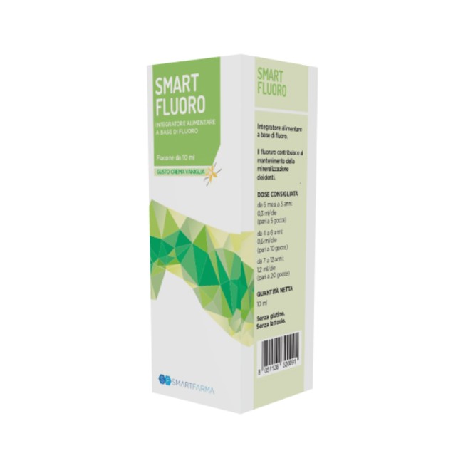 SMART FLUORO GOCCE 10 ML GUSTO CREMA VANIGLIA