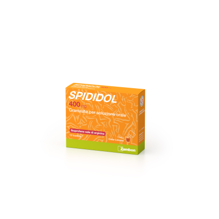 Spididol 400mg Granulato Per Soluzione Orale 12 Bustine Menta Anice