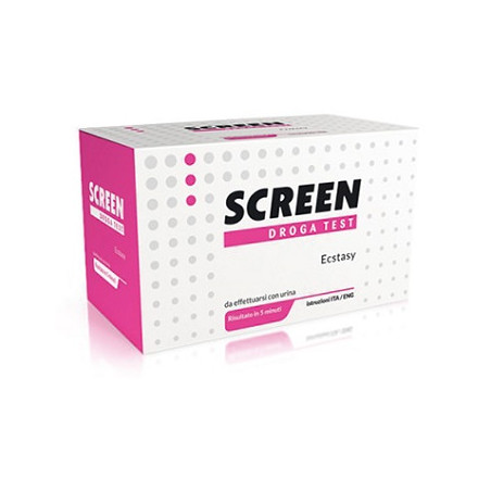 SCREEN DROGA TEST ECSTASY CON CONTENITORE URINA