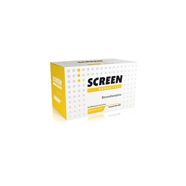 SCREEN DROGA TEST BENZODIAZEPINE CON CONTENITORE URINA