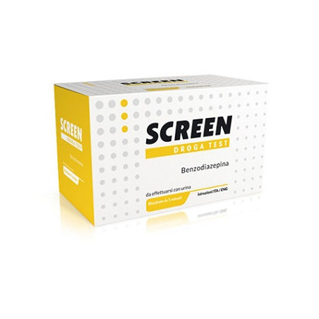 SCREEN DROGA TEST BENZODIAZEPINE CON CONTENITORE URINA