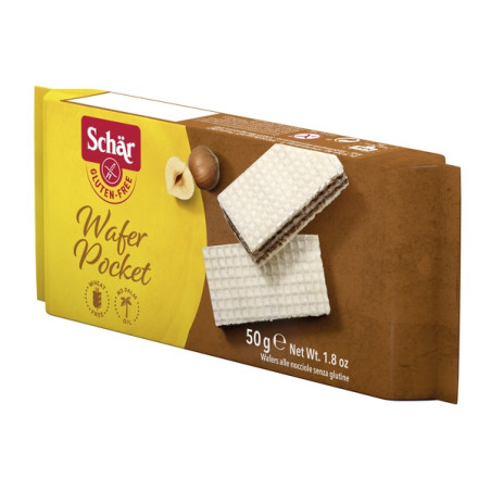 SCHAR WAFER POCKET ALLA NOCCIOLA 50 G