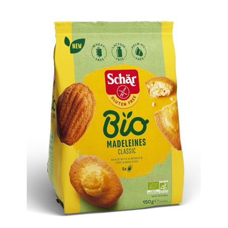 SCHAR BIO MADELEINES CLASSIC 5 MONOPORZIONI DA 30 G