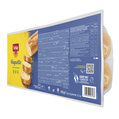 SCHAR BAGUETTE SENZA LATTOSIO 2 X 175 G