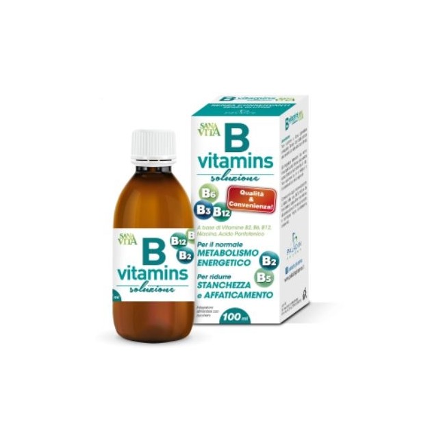 SANAVITA B VITAMINS SOLUZIONE 100 ML