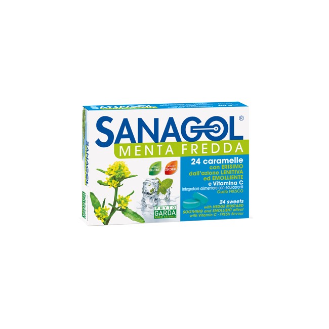 SANAGOL MENTA FREDDA 24 CARAMELLE