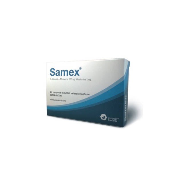 SAMEX 24 COMPRESSE DEGLUTIBILI A RILASCIO PROLUNGATO