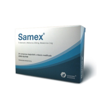 SAMEX 24 COMPRESSE DEGLUTIBILI A RILASCIO PROLUNGATO