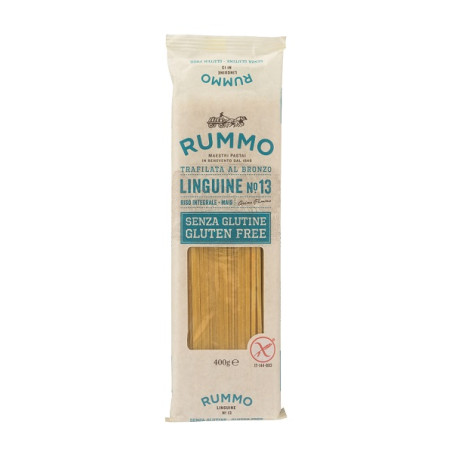 RUMMO LINGUINE N13 DI RISO INTEGRALE E MAIS 400 G