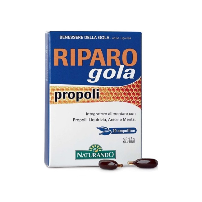 RIPARO GOLA PROPOLI 20 AMPOLLE BEVIBILI