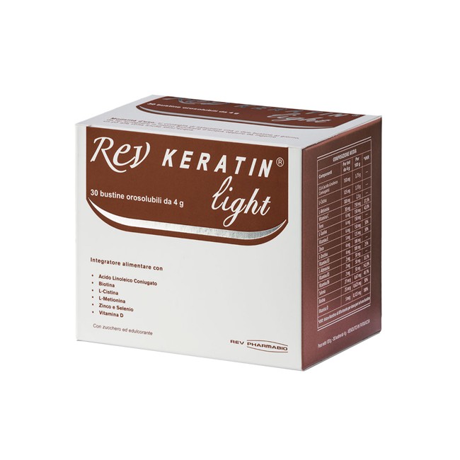 REV KERATIN LIGHT 30 BUSTE 120 G