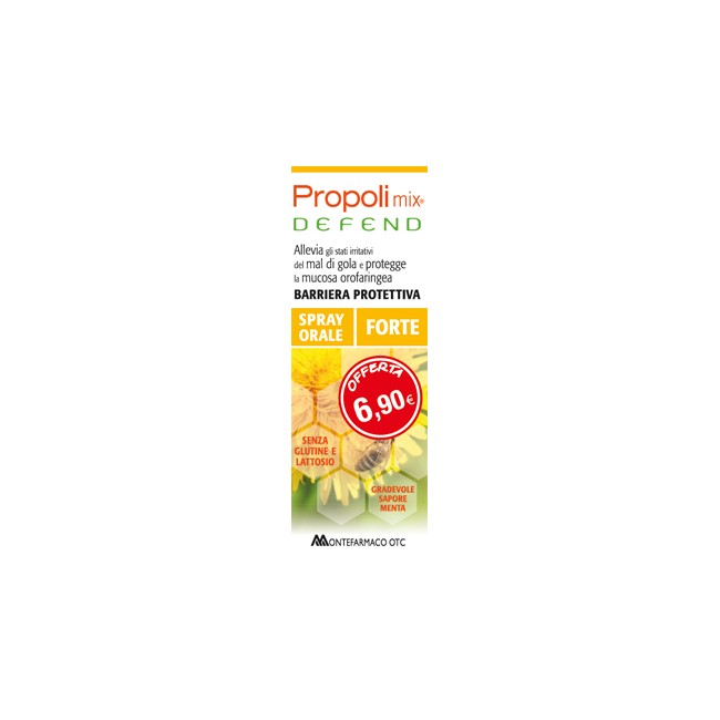 PROPOLI MIX DEFEND SPRAY ORALE FORTE 30 ML SAPORE MENTA