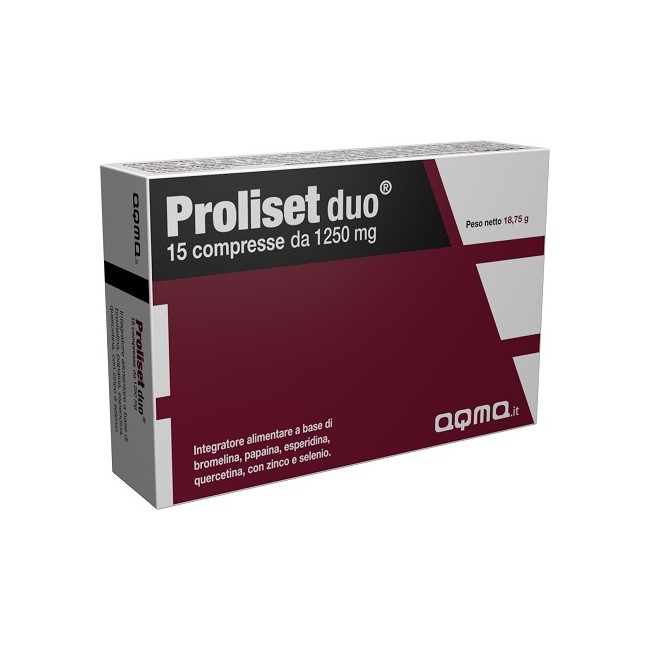 PROLISET DUO 15 COMPRESSE