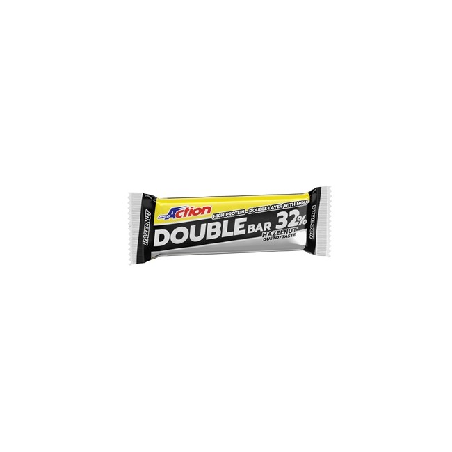 PROACTION DOUBLE BAR 32% NOCCIOLA CARAMELLO 60 G