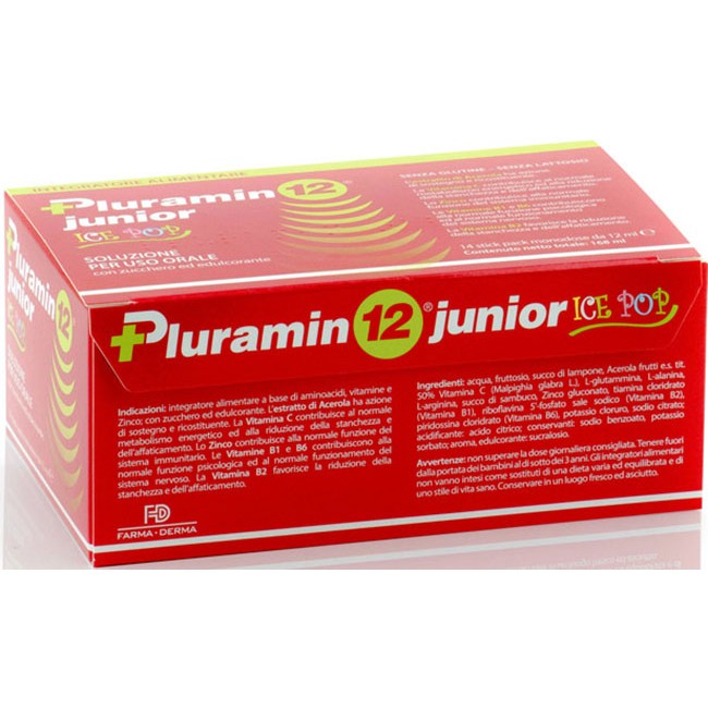 PLURAMIN12 JUNIOR 14 STICK PACK 12 ML