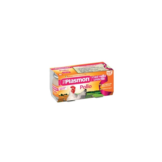 PLASMON OMOGENEIZZATO POLLO 80 G X 2 PEZZI