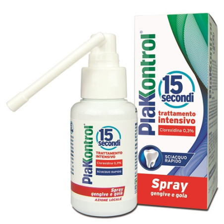 PLAKKONTROL 15 SECONDI COLLUTORIO SPRAY 50 ML