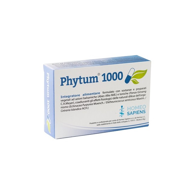 PHYTUM 1000 30 CAPSULE 500 MG