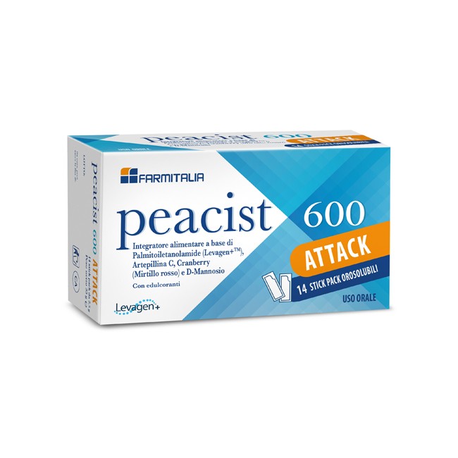 PEACIST 600 ATTACK 14 STICK PACK OROSOLUBILI